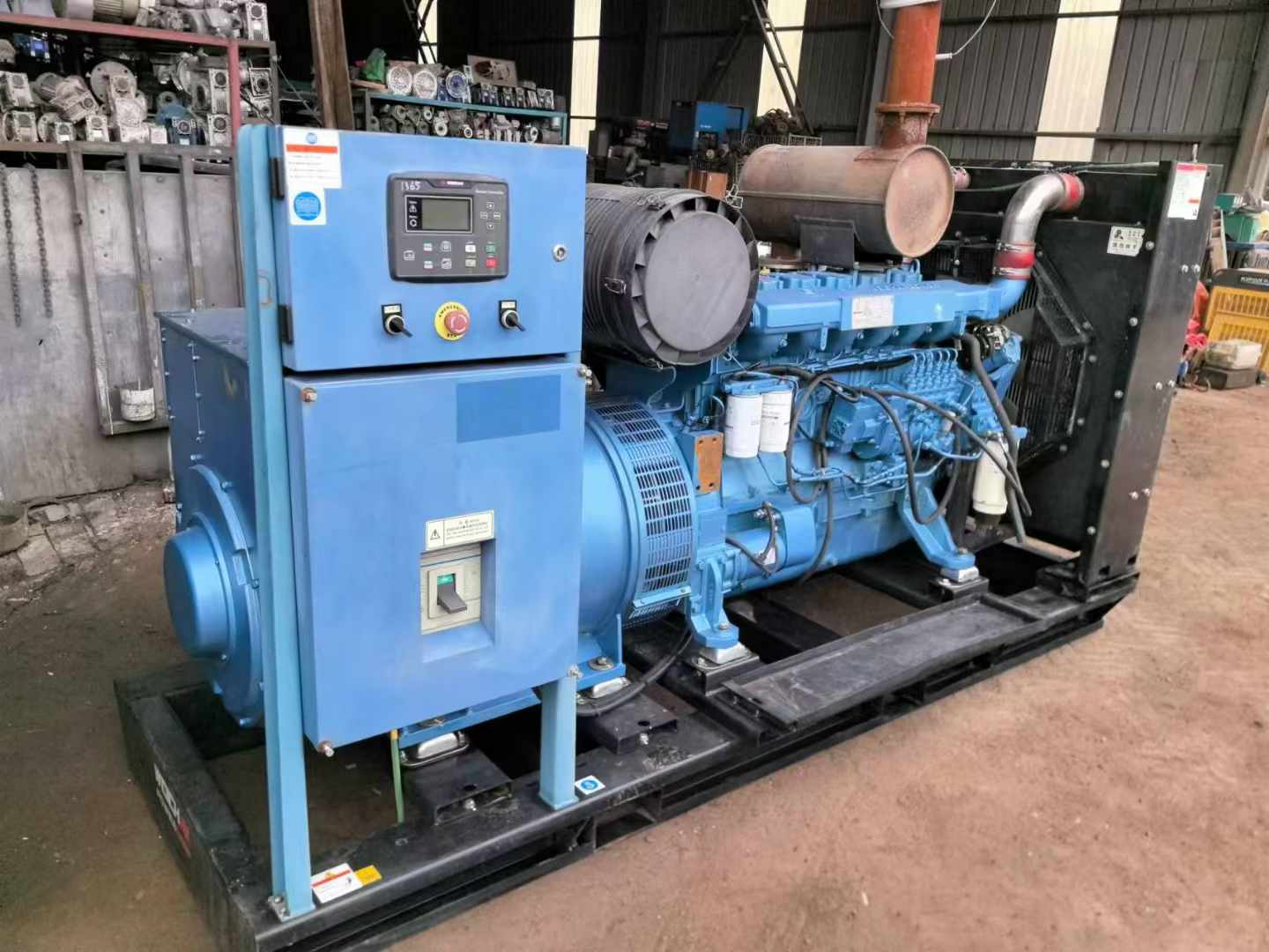 古田500kW 柴油发电机组可带动设备功率的计算公式是什么？