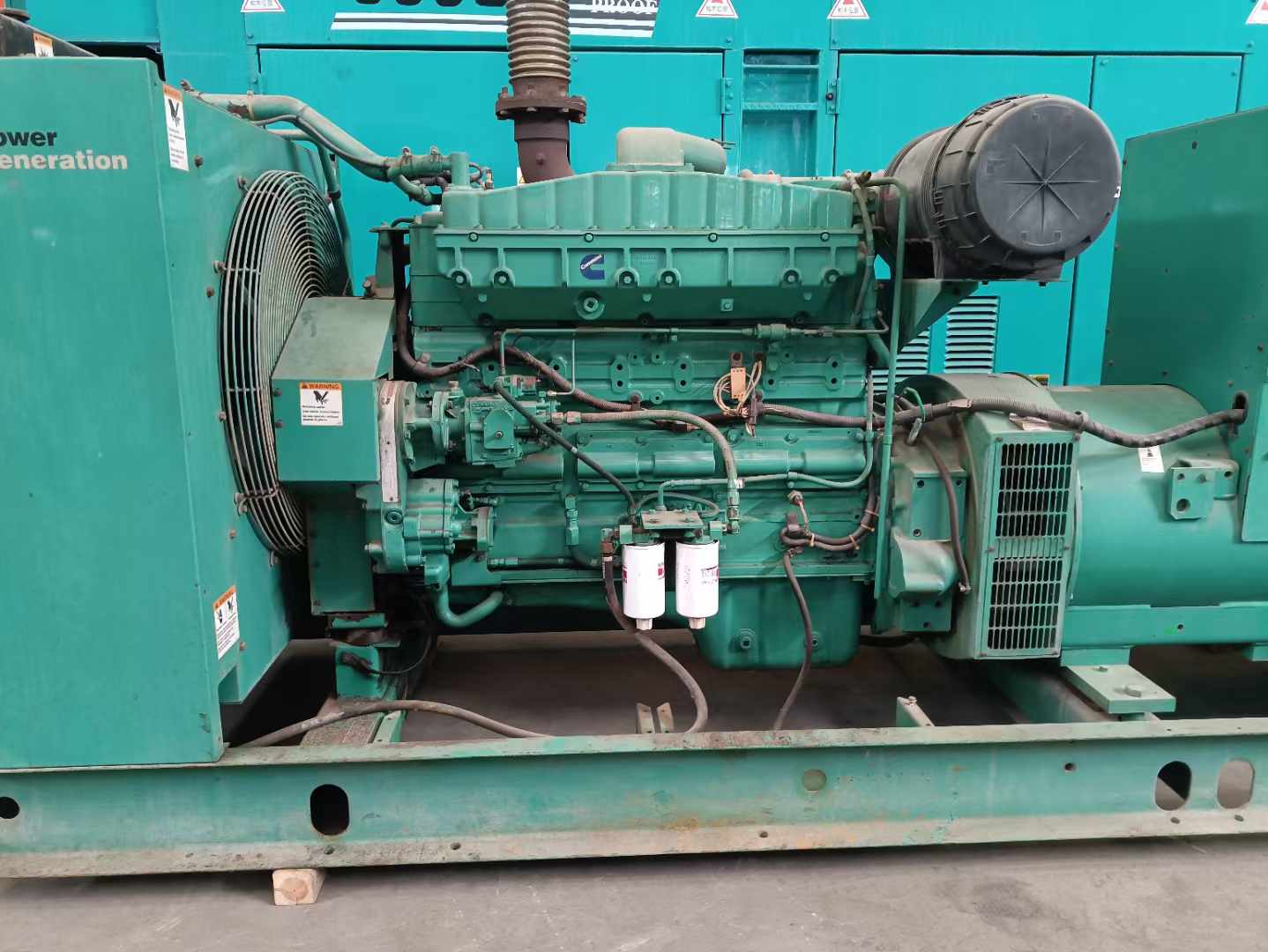 古田过载会对 600kW 柴油发电机组造成哪些损害？